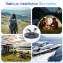 Power Cable USB to DC 32.8FT/10M for Starlink Mini, 100W USB Type-C Male to DC Male Waterproof, Compatible with 65W+ PD Power Source