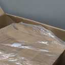 Teling 150 Pcs 10. 4" x 10. 4" x 3. 7" Kraft Paper Food Trays Disposable Foldable Paperboard Fast Food Container Boxes Tray 4 Corner Pop up Serving Brown Holders for Party Stadiums Theaters