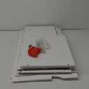 Five Wooden Storage Box 15 x 31 x 15 cm White (cm, white)