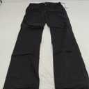 7 For All Mankind Womens Kimmie Straight Leg Jeans (29, Bairblack)