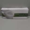 SAMODRA Ultra-Slim Hygienic Bidets Attachment for Existing Toilets - Adjustable Fresh Water Pressure Dual Nozzle (Frontal & Rear Wash) Easy to Install, Silver