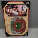 YouTheFan NFL San Francisco 49ers 3D StadiumViews Picture Frame (One Size), 12"L x 8"W