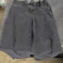 FABRACK Women's Maternity Jeans Mid-Rise Wide Leg Jeans Expandable Waist Straight Denim Pants for Pregnancy and Postpartum 2, L