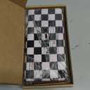 Checkered Wallet for Women with Wrist Strap  Zip Around Canvas Clutch with Card Slots, Cash Pocket & Interior Zip Pouch, Black & White Plaid