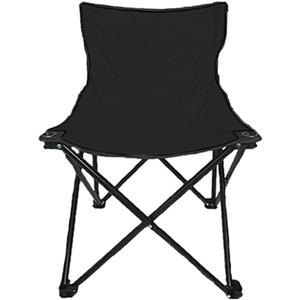 Smartmak Fast Folding Sauna Chair, Reinforced, Suitable for Sauna, Beach and Picnic - Black