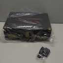 Vinyl Record Player 3-Speed Bluetooth Suitcase Portable Belt-Driven Record Player with Built-in Speakers RCA Line Out AUX in Headphone Jack Vintage Turntable (Black)