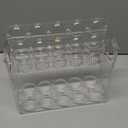 DABATO Egg Refrigerator Storage Box, Green, 3-Layer, Auto-Flip, Vertical Design, 11 x 7 x 5.5 in