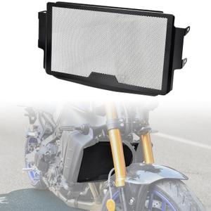 Radiator Grille Guard Protection Cover for Yamaha MT09, Black Radiator Protector Cover Tank Protection Mesh for Yamaha MT-09 MT09 SP MT09SP MT 09SP 2021-2024