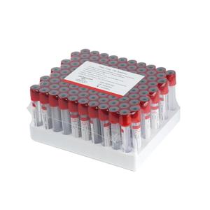 Vacutainer Blood Collection Tubes 5ml Lab Vacuum Plain Tube for Pet Animals Veterinary Lab Supplies 100 Pcs Wrap Packaging