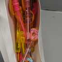 Jenaai 24 Pcs Dount Bubble Wands Sweet Donut Bubbles Party Favors for Summer Activity Cartoon Birthday Gifts Carnival Goody Bag Stuffers Wedding Supplies