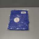 ANRABESS Long Sleeve Midi Dresses for Women Casual 2026 Spring Crewneck A Line Tiered Flowy Loose Trendy Dresses with Pockets Blue L