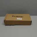 25Ft 12/3 Outdoor Extension Cord with 3-Outlets, Heavy Duty 12 Gauge 3 Prong Extension Cord Waterproof with Lighted end, 15A 12AWG 1875W SJTW, ETL Listed - Great for Garage, Garden and Home, Black