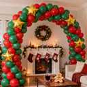 RUBFAC Balloon Arch Kit and Balloon Pump, 10Ft Wide Adjustable Balloon Arch Stand for Floor Frame with Electric Pump Bases Balloon Accessories for Birthday Party Baby Shower Festival Decorations