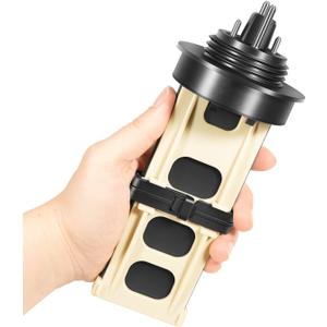 Titanium ECO Electrode Replacement Kit for Intex Krystal Clear Saltwater System & Sand Filter Pump, Fits ECO20110-2 26679EG 26680 26377EH, Includes Parts 13043 & 12875 - Fix Pool Chlorine 91/92 Alerts