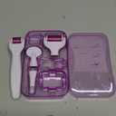 Home Use 6-In-1 Derma Microneedling Roller-Kit Skin Care Tools For Face and Body 0.3mm