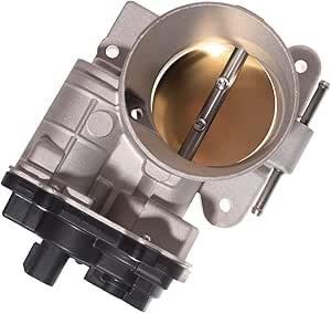 TUCAREST Electronic Throttle Body Assembly (8 Pin Male,For 4.8L/5.3L/6.0L) Fit For 0306 Escalade [Chevy Avalanche Silverado Tahoe] GMC Envoy Sierra 1500 Yukon [OE# 12570800 TB1008 977307 S20006]