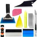 Mandark 18PCS Car Window Tint Kit, Vehicle Glass Protective Film Wrapping Installation Set, Auto Vinyl Wrap Tinting Tools Included Squeegees, Felt Squeege, Cutting Knife with Blades