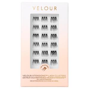 Velour Xtensions Eyelash Refills - False, Individual Vegan Lash Extensions - Lightweight, Fluffy, Reusable, Handmade Lashes - Wear up to 3 Weeks, Lash Clusters, Soft and Comfortable, All Eye Shapes