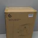 AMZCHEF Espresso Coffee Machine | 20 Bar Pressure System | LED Touch Screen | Compact Design Perfect for Home & Office | 41oz Water Tank (Silver)