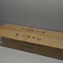 Crystal Chandelier for Dining Room 31'' Black Rectangular Pendant Fixture 6Light with K9 Crystals, Contemporary Chandeliers for Kitchen Island, Living Room