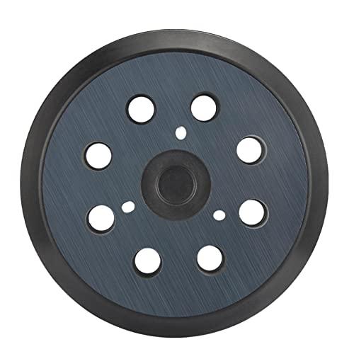 Gnellkoor 1 Pack 5" 8 Hole Hook & Loop Replacement Sander Pads Compatible with Makita Orbital Sander BO5010 BO5030K BO5031K BO5041K, Replacement Parts #743081-8/743051-7 (3 Screw Holes Sander Pads