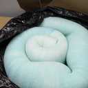 Sweetcrispy Mattress Topper Queen, 2 Inch Thick Memory Foam Gel Infused Cooling Toppers Pad for Queen Size Bed, Sleeper Sofa, RV, Camper, CertiPUR US Certified, Ventilated and Breathable, Blue