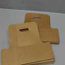 Thickened 2 Cup Disposable Drink Carrier for Delivery with Handle,15 Count Kraft Paperboard Cup Holder,Cup Carriers for Hot or Cold Drinks,Coffee Carrier, Food Delivery,Take Out Cup Carriers (Brown)