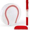 Hooqict Baseball Pinata with Blindfold and Bat Sports Pinata for Kids Boys Baseball Themed Birthday Party Decorations Supplies