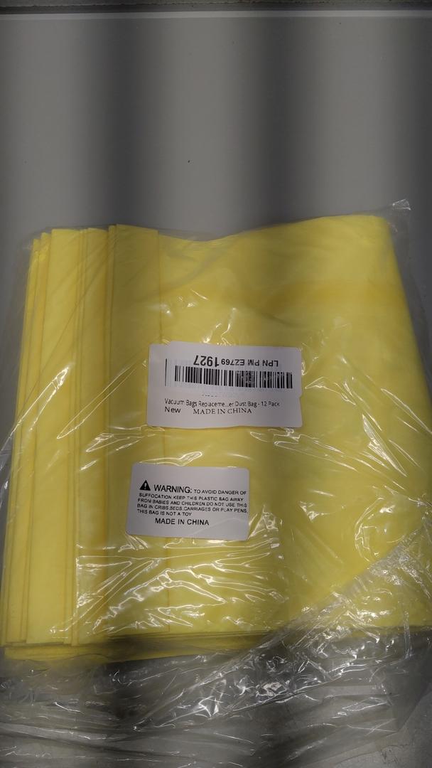 Vacuum Bags Replaceme Dust Bags 12 Yellow