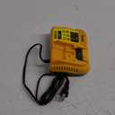 DCB112 Charger Repalcement for Dewalt 12v/20v Battery Charger Compatible with Dewalt 12v/20v Max Battery DCB200 DCB203 DCB125 DCB107 Yellow