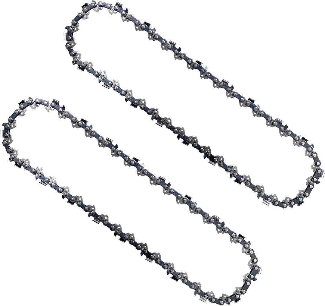 2PC 10 inch Chainsaw Chain for Worx WG323 WG323.9 Chainsaw, 10" Replacement Chain for Worx WG322 WG322.9 Chain Saw