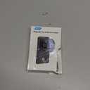 AUROX for MagSafe Wallet Stand, Magnetic Wallet Stand, for Magsafe Phone Grip Card Holder, Magnetic Card Wallet Holder with Collapsible Phone Grip, for iPhone 16 15 14 13 12 Series, Fit 3 Cards, Black