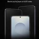 ZAGG Fusion Privacy Anti-Glare Samsung Galaxy S25 Ultra Screen Protector - Flexible Hybrid Polymer, Matte Finish, 2-Way Privacy Filter, Recycled Materials, InvisibleShield, Easy Application