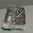 VLM Lunch Box for Women, Insulated Lunch Bag Women with Adjustable Shoulder Strap, Cute Lunch Tote Bag for Work,Picnic,Camping (Medium, Colorful-Floral)