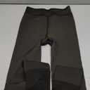 Mincib Womens Fleece Lined Tights Winter Warm Thermal Tights Fake Translucent Thick Pantyhose, Black, Small-Medium, 220g, XS/S