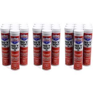 Lucas Oil 10005-30 Red-N-Tacky Grease - 14 oz. Tube, (Case of 30)