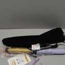 Rotating Curling Iron 1 1/4 Inch, Upgraded ZAVAREA Automatic Curling Iron with Extra-Long Barrel, Dual Voltage Self Curling Wand 1.25" Hair Curler (Purple-Gold)