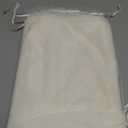 Ling's Moment 10Ft Ivory Chiffon Like Table Runner with Silver Sparkle for Beige Wedding Rustic Boho Wedding Party Bridal Shower Decorations Birthday Party