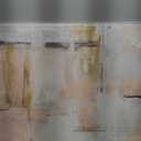 Gold Abstract Wall Art Decor Minimalist Oil Paintings 24"x48" Canvas Wall Art for Living Room Modern Framed Pictures for Wall Home Office for Women Ready to Hang (Pink)