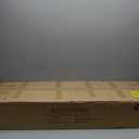 HCHQHS 3-Tier Rustic Wood and Metal Industrial Bookshelf for Home Office, Bedroom, Kitchen, Bathroom - 47in