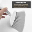 Dust pan, Mini Dustpan and Brush Set, Small Broom and Dustpan Set, Small Hand Broom and dust pan Set, Whisk Broom, Dust pan and Brush for Desk, Table, Home, Kitchen Necessities (Gray) (1pcs)