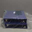 Samsill Durable 2 inch 3 Ring Binder, D Ring Binder, 100% Recycled Chipboard, Blue, 2 Pack