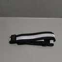 LED Reflective Belt Sash Walking Gear,Safety Lights for Walkers at Night,High Visibility Safety Rechargeable Reflective Running Gear for Men Women Kids Night Dog Walking Gear (Black)