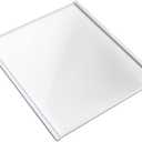 Upgraded W11130202 Freezer Glass Shelf Replacement Compatible with Whirlpool Refrigerator, W10527848 W10773886 WPW10527848 Fridge Tempered Glass Shelf, Shelf Size 11.69" X 11.37"