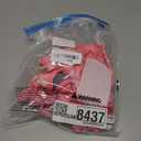 Kuoser Dog Recovery Suit Female, Dog Recovery Suit Female Doggie Onesie for Surgery, Post-Op Onesie for Female & Male Dogs, Soft Protective Wear, Pink Ribbon L