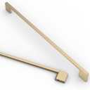 Asidrama 6 Pack 12.6 Inch(320mm) Brushed Brass Kitchen Cabinet Handles, Cabinet Pulls Kitchen Cabinet Hardware for Cupboard Drawer Pulls