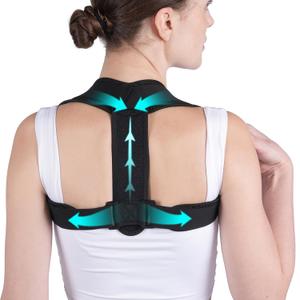 Posturace 2PCS Posture Corrector for Women & Men - Adjustable Upper Back Brace Straightener Suitable for Lumbar, Shoulder, Neck, Scoliosis, Providing Comfortable Elastic Support and Pain Relief