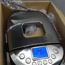 KITCHENARM 29-in-1 SMART Bread Machine with Gluten Free Setting 2LB 1.5LB 1LB Bread Maker Machine with Homemade Cycle - Stainless Steel Breadmaker with Recipes Whole Wheat Bread Making Machine