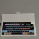 JCPal Final Cut Pro Shortcut Guide Keyboard Cover for Apple MacBook Pro 14 inch (M1-M5) and MacBook Pro 16 inch (M1-M4) and MacBook Air 13 inch and MacBook Air 15 inch (M2-M4) (US-Layout)