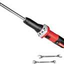 6" Extra Long Extension Electric Die Grinder, 1/4" Variable Speed Corded Power Die Grinder, Heavy Duty Die Grinder Tool for Metal Grinding, Polishing, Deburring, Welding Repair, 10000-33000 RPM